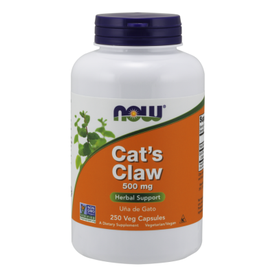 Cat's Clow 500mg 250 kapsułek Now Foods - 733739046215.jpg