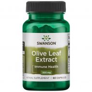Olive Leaf Extract 500mg 60kaps Swanson  - 087614141589.jpg