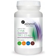 Cynk organiczny TRIO 15mg 100tabl. Aliness - 5902020901549.jpg