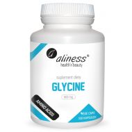 Glycine 800mg x 100vege caps Aliness - 5903242582264.jpg