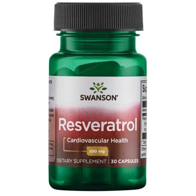 Resveratrol 100mg 30kaps Swanson  - 087614022833.jpg