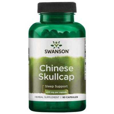 Full Spectrum Chinese Skullcap (Tarczyca Bajkalska) 400mg 90kaps Swanson  - 087614111285.jpg