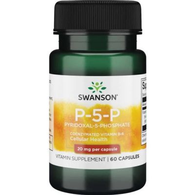 Witamina B6 P-5-P 20mg 60kaps Swanson - 087614117096.jpg