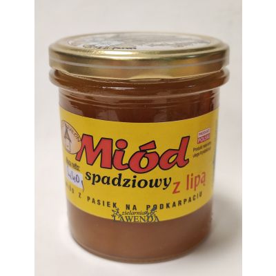 Miód Spadziowy z Lipą 440g Bałon - 2256611.jpg