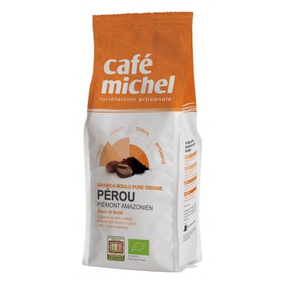 Kawa Mielona Arabica 100% Peru Fair Trade BIO 250g Cafe Michel - 3483981001292.jpg