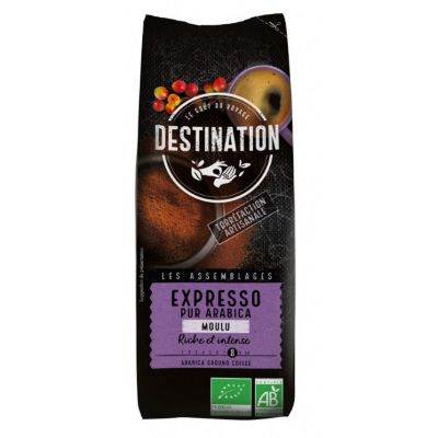 Kawa Mielona Arabica 100 % Expresso BIO 250g Destination - 3700110045768.jpg