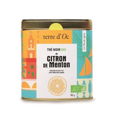 Herbata czarna z cytryna z Menton BIO 80g Terre d`Oc - 3700324439001.jpg
