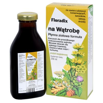 Floradix Na Wątrobę płyn 250ml - 4004148338847.jpg