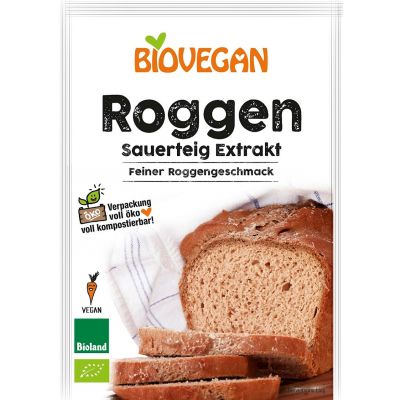 Zakwas Chlebowy Żytni w proszku BIO 30g Biovegan - 4005394121023.jpg