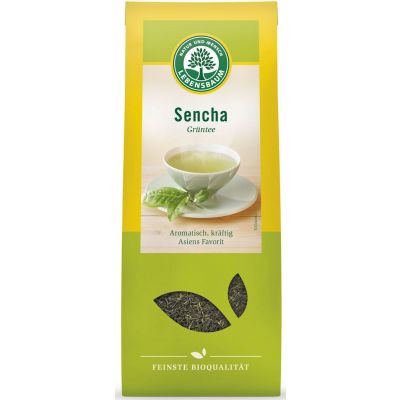 Herbata Zielona Sencha Liściasta BIO 75g Lebensbaum  - 4012346533407.jpg