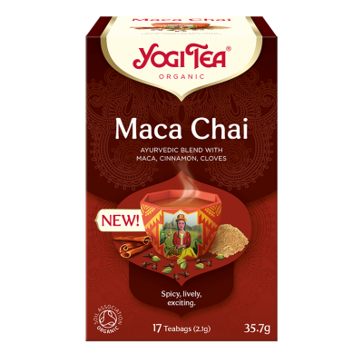 Herbatka Maca Chai BIO (17 x 2,1 g) 35,7 g Yogi Tea - 4012824405387.jpg