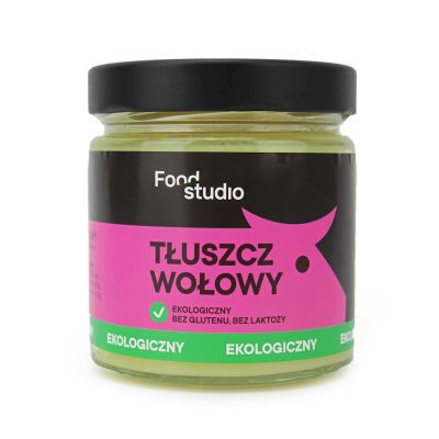 Tłuszcz Wołowy Bezglutenowy BIO 330g Food Studio - 4744481011310.jpg