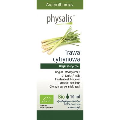 Olejek Eteryczny Trawa Cytrynowa BIO 10ml Physalis - 5412360018901.jpg