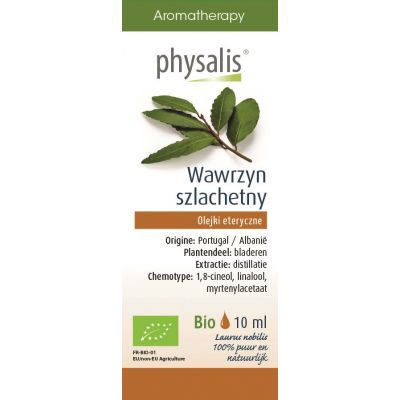 Olejek Eteryczny Wawrzyn Szlachetny BIO 10ml Physalis - 5412360018932.jpg