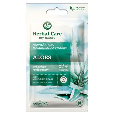 Herbal Care Maseczka do twarzy Aloes 2x5ml Farmona - 5900117004111.jpg