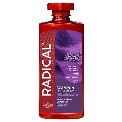 Radical Szampon normalizujący do włosów przetłuszczających się 400ml Farmona - 5900117005699.jpg