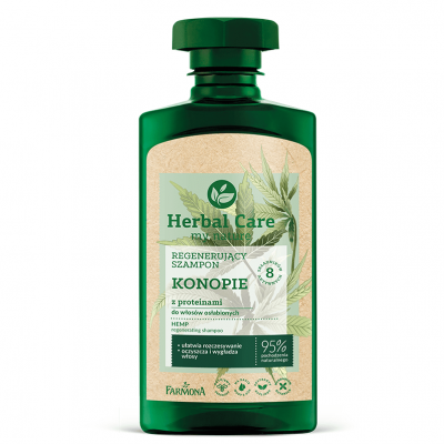 Herbal Care Szampon Konopie 330 ml Farmona - 5900117972922.jpg
