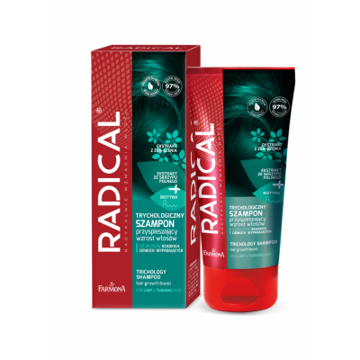 Radical Trychologiczny szampon przyspieszający wzrost włosów 200ml Farmona - 5900117975664.jpg