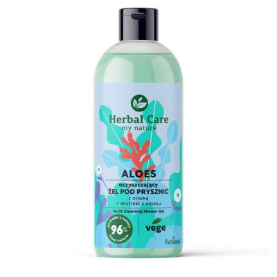 Herbal Care Żel pod prysznic Aloes 500ml Farmona - 5900117980019.jpg