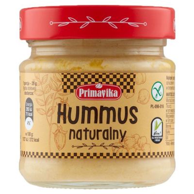 Hummus Naturalny Bezglutenowy 160g Primavika - 5900672300932.jpg