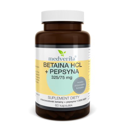 Betaina HCl+pepsyna 60 kaps. Medverita - 5900718340731.jpg