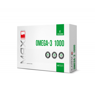 Max Omega-3 1000 60kaps. Colfarm - 5901130355808.jpg