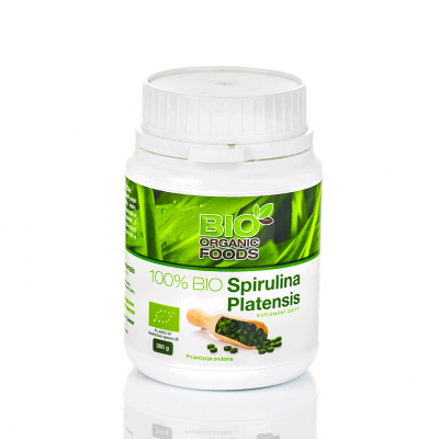 Spirulina Platensis w tabletkach 300g Bio Organic Foods - 5901549747157.jpg