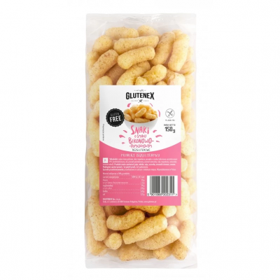 Snaki o smaku bekonowo-pomidorowym 150g Glutenex - 5901866002311.jpg