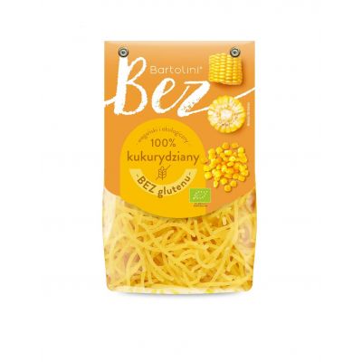 Makaron (Kukurydziany) Krajanka Bezglutenowy BIO 250g Bartolini - 5901902004606.jpg