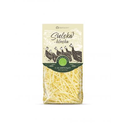 Makaron (z Jaj Perliczych) Krajanka BIO 250g Bartolini (Sielska Kluska) - 5901902004682.jpg