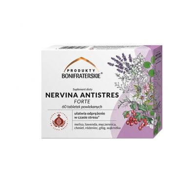 Nervina Antistres Forte 60 tabletek Produkty Bonifraterskie - 5901969620726.jpg