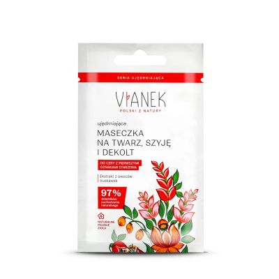 Vianek Ujędrniająca maseczka na twarz, szyję i dekolt 10ml Sylveco - 5902249011050.jpg