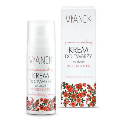 Vianek Przeciwzmarszczkowy krem do twarzy na dzień cera sucha 50ml Sylveco - 5902249011074.jpg