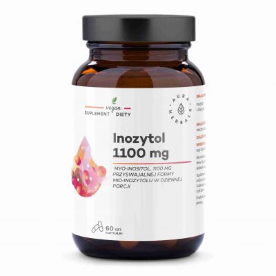 Inozytol 1100 mg Myo-Inositol 60 kapsułek Aura Herbals - 5902479614700.jpg