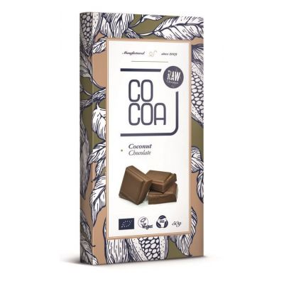 Czekolada Kokosowa BIO 50g Cocoa  - 5902565210045.jpg