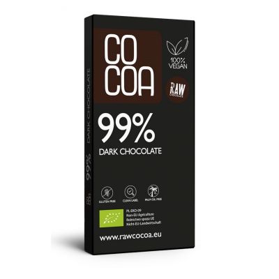 Czekolada Ciemna 99% Bezglutenowa BIO 50g Cocoa - 5902565215743.jpg