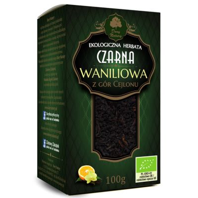 Herbata Czarna Waniliowa EKO 100g Dary Natury - 5902581616975.jpg