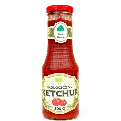 Ketchup pomidorowy pikantny EKO 300g Dary Natury - 5902741006349.jpg
