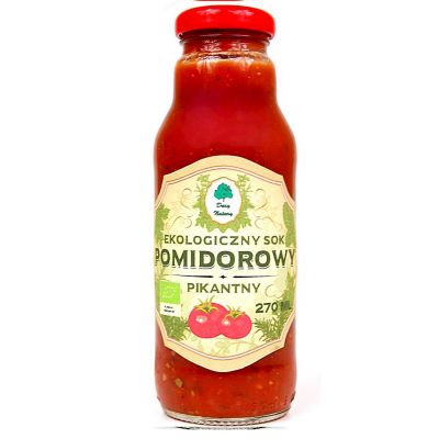 Sok pomidorowy pikantny EKO 270ml Dary Natury - 5902741006363.jpg