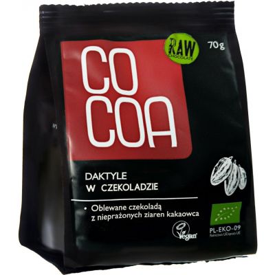 Daktyle w surowej czekoladzie BIO 70g Cocoa  - 5902768064674.jpg