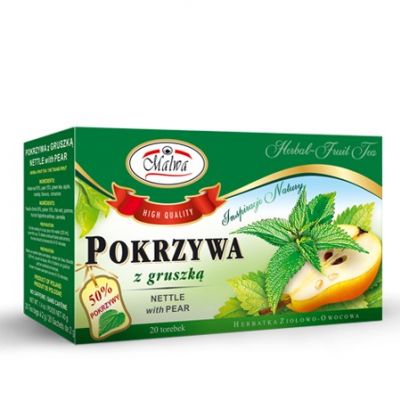 Herbata Pokrzywa z Gruszką 20x2g Malwa  - 5902781002011.jpg