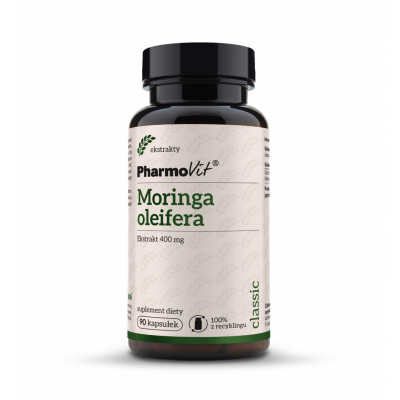 Moringa ekstrakt 400 mg 90 kaps Pharmovit  - 5902811233439.jpg