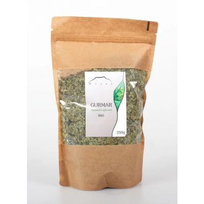 Gurmar liść - Gymnema Sylvestre 250g Nanga - 5903076405579.jpg