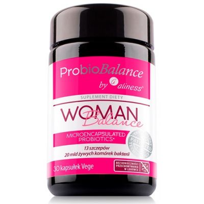 ProbioBalance Woman Balance (13 szczepów x 20mld ) 30 kaps. Aliness  - 5903242580321.jpg