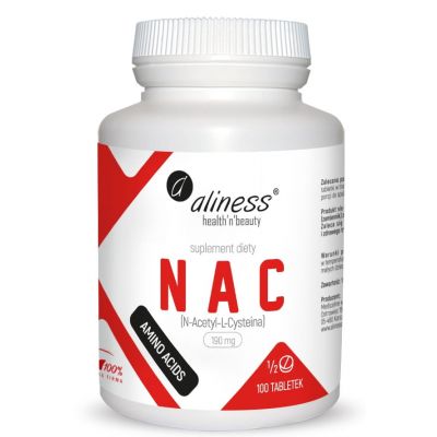 NAC N-Acetylo-Cysteina 490 mg 100vcaps Aliness - 5903242580819.jpg