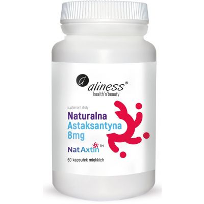 Naturalna Astaksantyna Nat Axtin 8mg x 60caps Aliness - 5903242581182.jpg