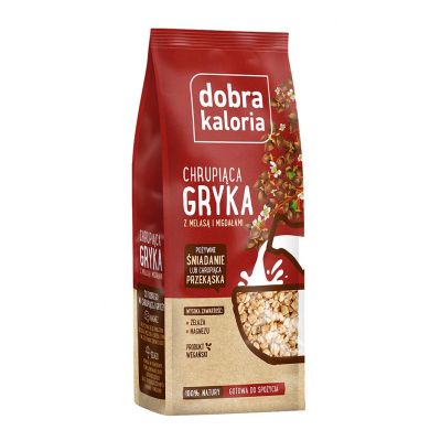 Chrupiąca Gryka z Migdałami 100g Dobra Kaloria - 5903548001711.jpg