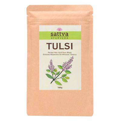 Tulsi Powder 100g Sattva - 5903794180710.jpg