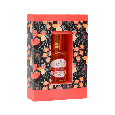 Indyjskie Perfumy w Olejku - Róża 10ml Sattva - 5903794186637.jpg