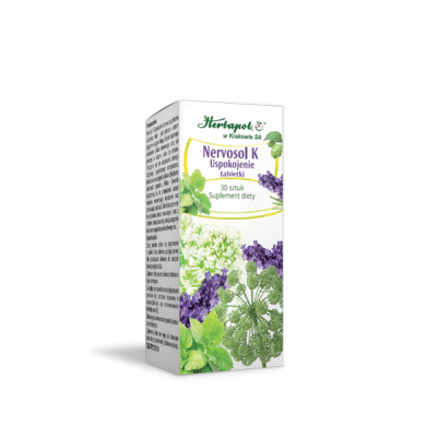 Nervosol K Uspokojenie 30 tabletek Herbapol - 5903850014287.jpg
